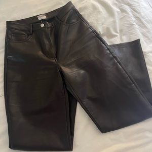 Aritzia Melina Vegan Leather Pants